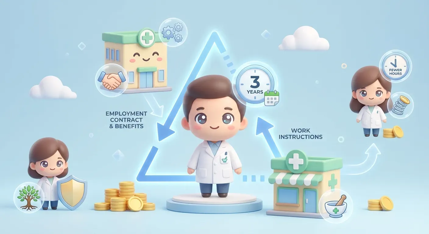 派遣薬剤師とは？仕組みと正社員・パートとの決定的な違い