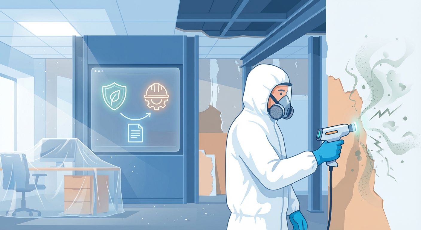 原状回復工事にアスベスト事前調査は必須？令和の法改正と義務化の背景