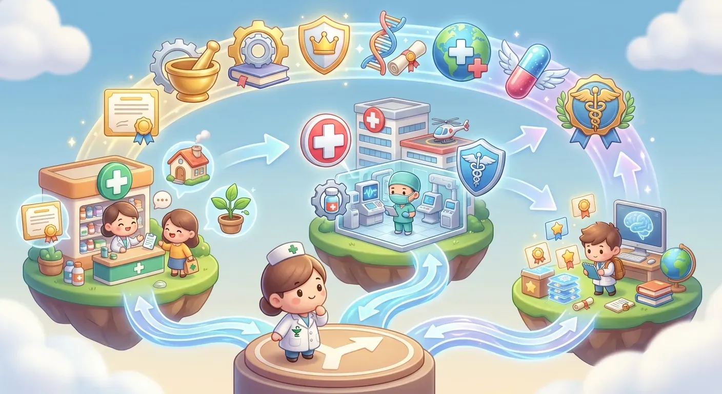 【職場・年次別】あなたに最適な資格はどれ？選び方のフローチャート