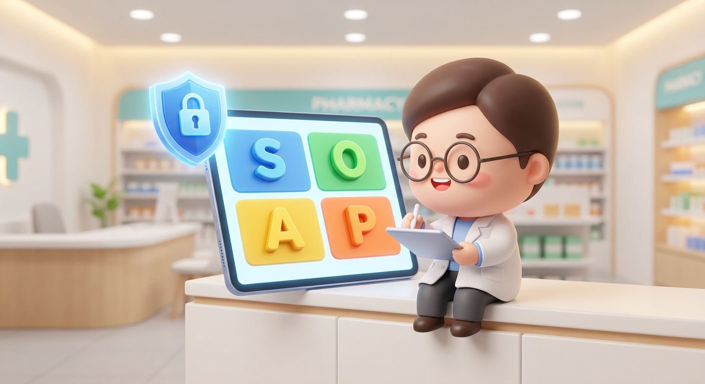 派遣先で困らない!薬歴の正しい書き方とSOAP方式の基本