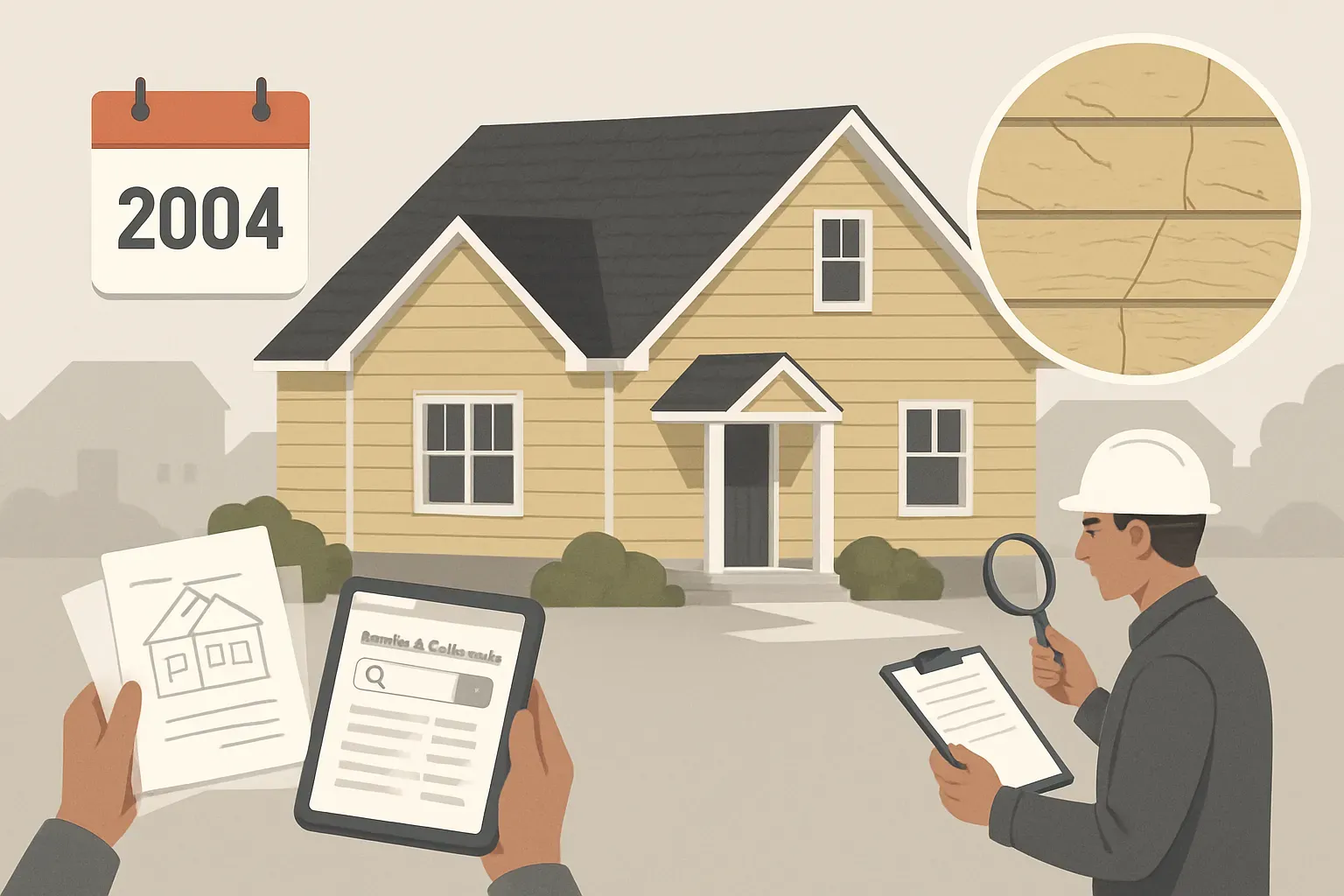 【写真で確認】アスベスト含有サイディングの4つの見分け方