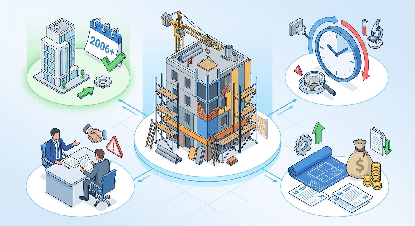 原状回復工事のアスベスト調査に関するよくあるご質問（FAQ）