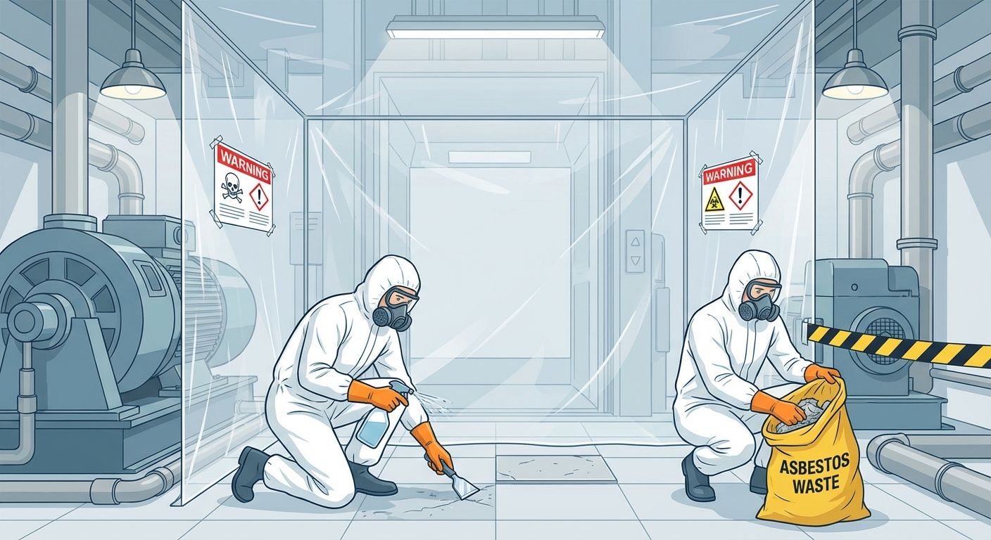 もしアスベストが検出されたら？除去工事の流れと安全対策