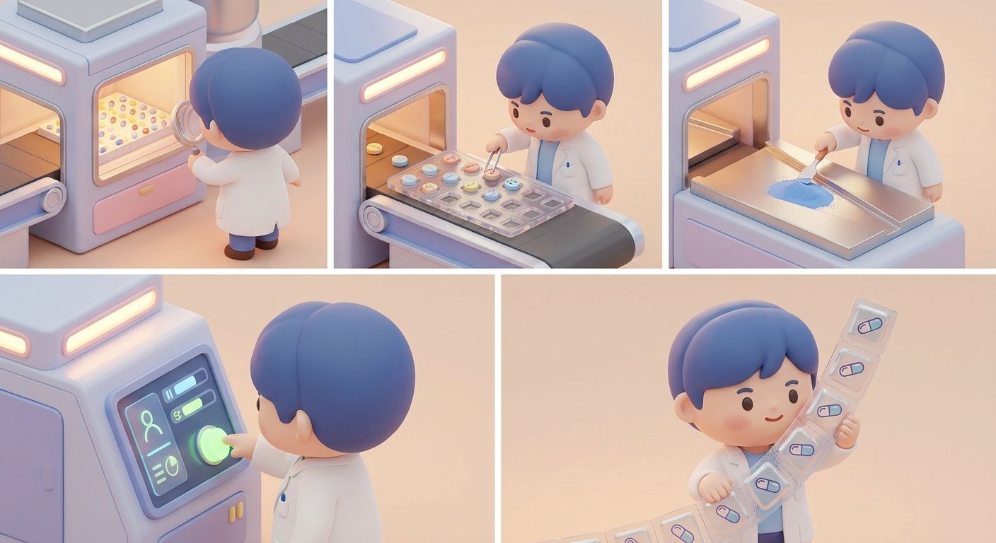 【ステップ別】分包機の基本的な使い方・操作手順