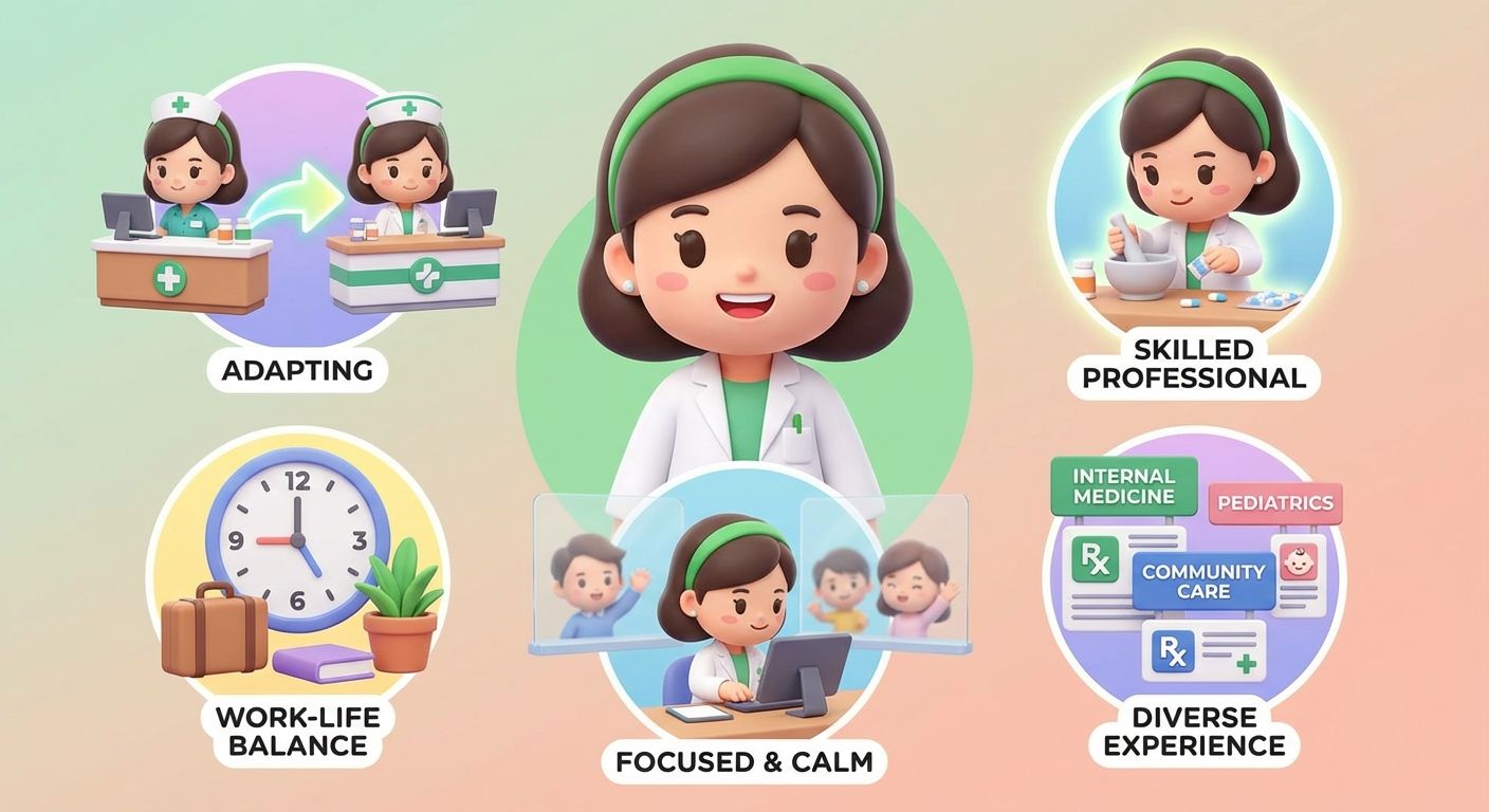 派遣薬剤師に「向いてる人」の5つの特徴と理由