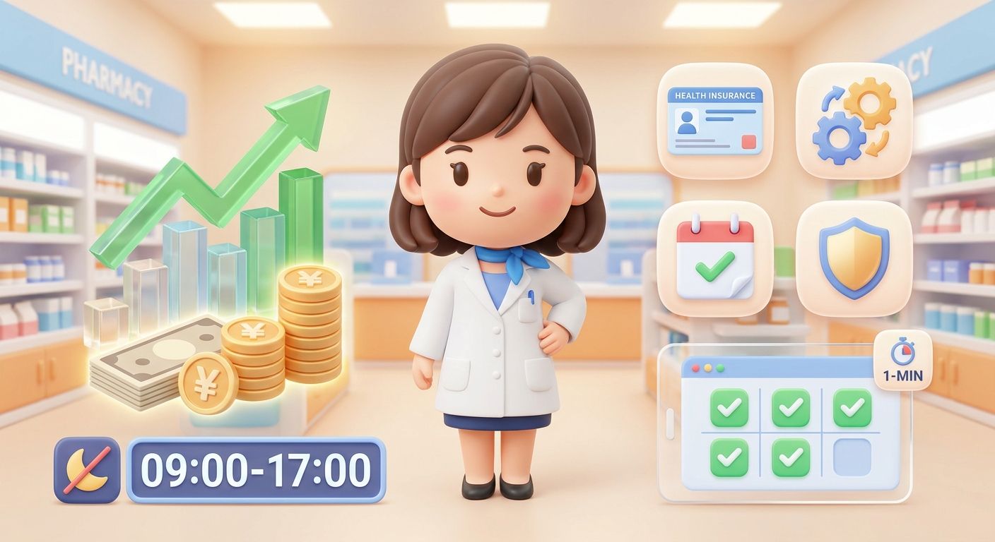 派遣薬剤師の給与相場と安心の福利厚生・待遇
