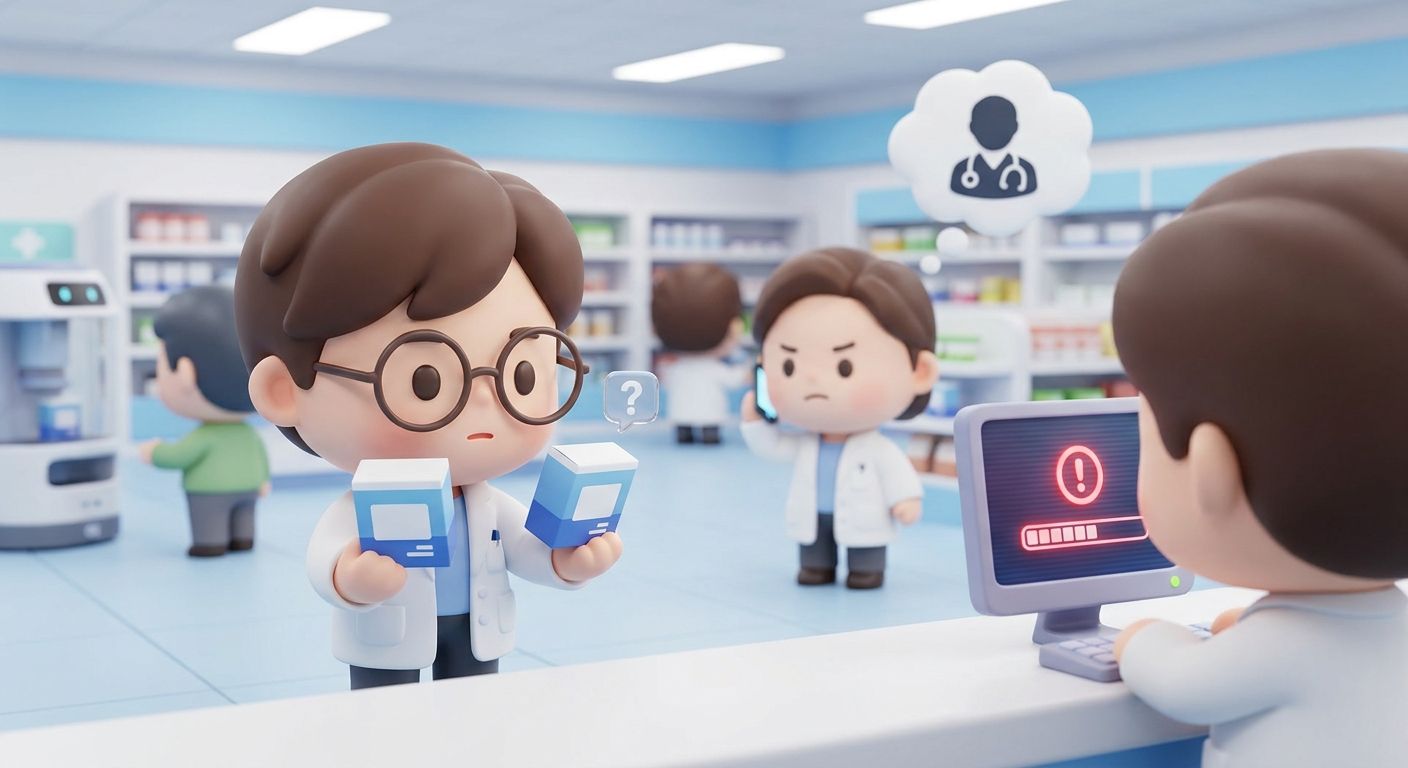 薬局でよくあるヒヤリ・ハット事例と発生要因