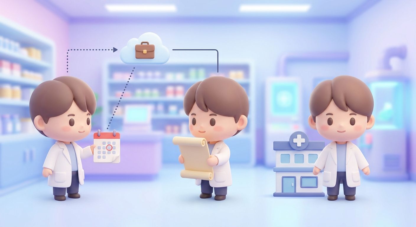薬剤師の「単発派遣」とは?長期派遣やパートとの違いを比較