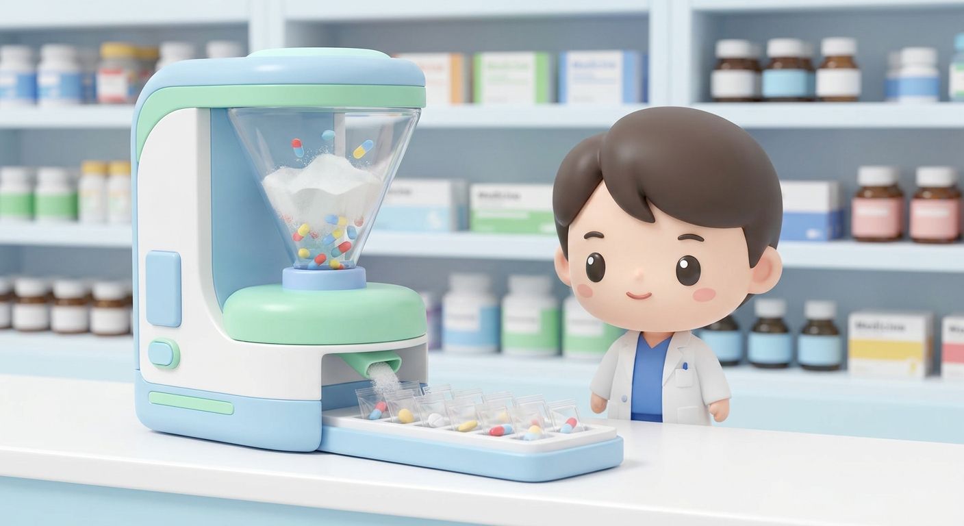 分包機とは?新人薬剤師が知っておくべき基本と役割