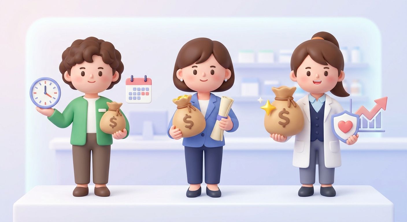 【徹底比較】パート・派遣・正社員の違い（時給・福利厚生・キャリア）