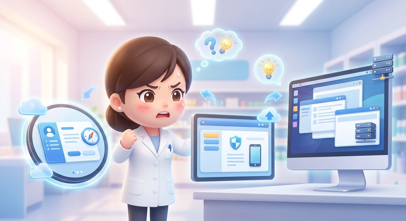 電子薬歴の主要メーカー3社を比較!派遣薬剤師目線の使い方と適応法