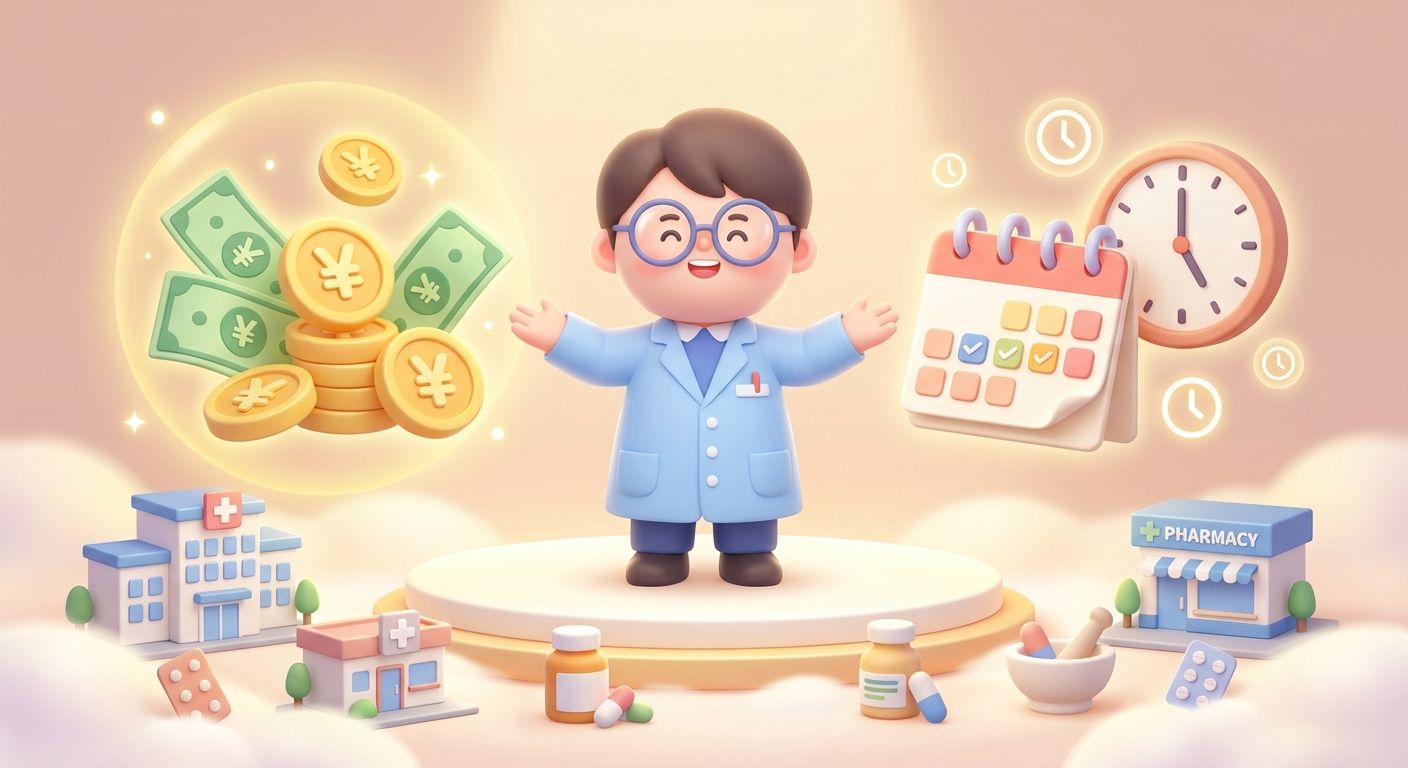 メリット：高時給と自由な時間を手に入れる働き方の魅力