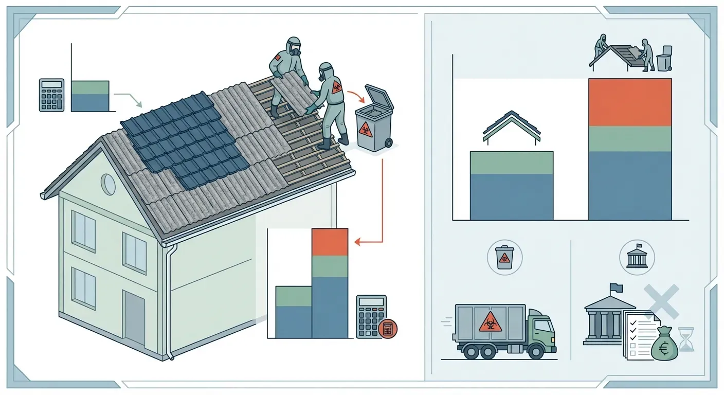 アスベストスレートの撤去・リフォーム費用相場と補助金活用