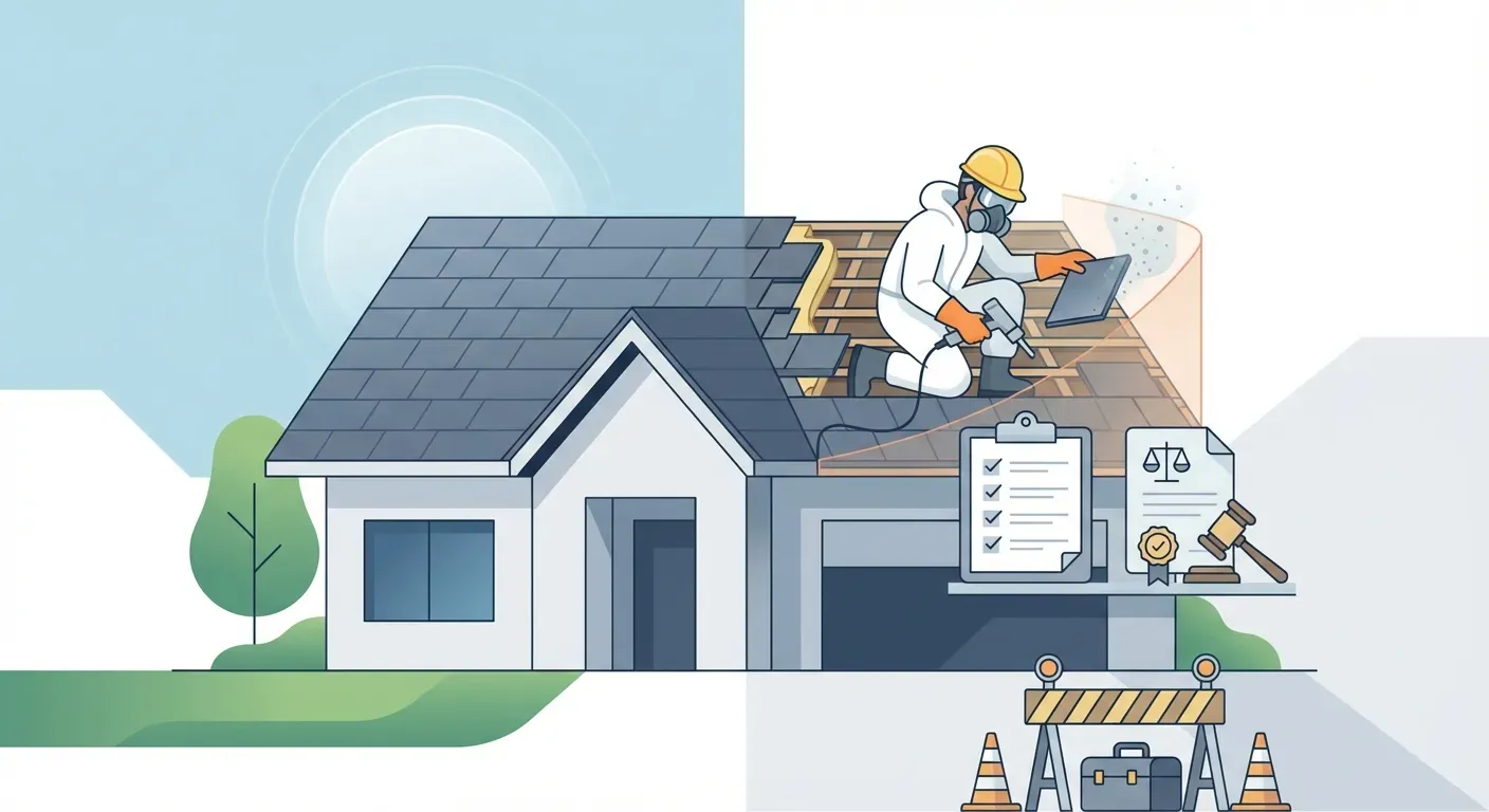 そのままで平気？アスベストスレートの健康被害リスクと法的規制