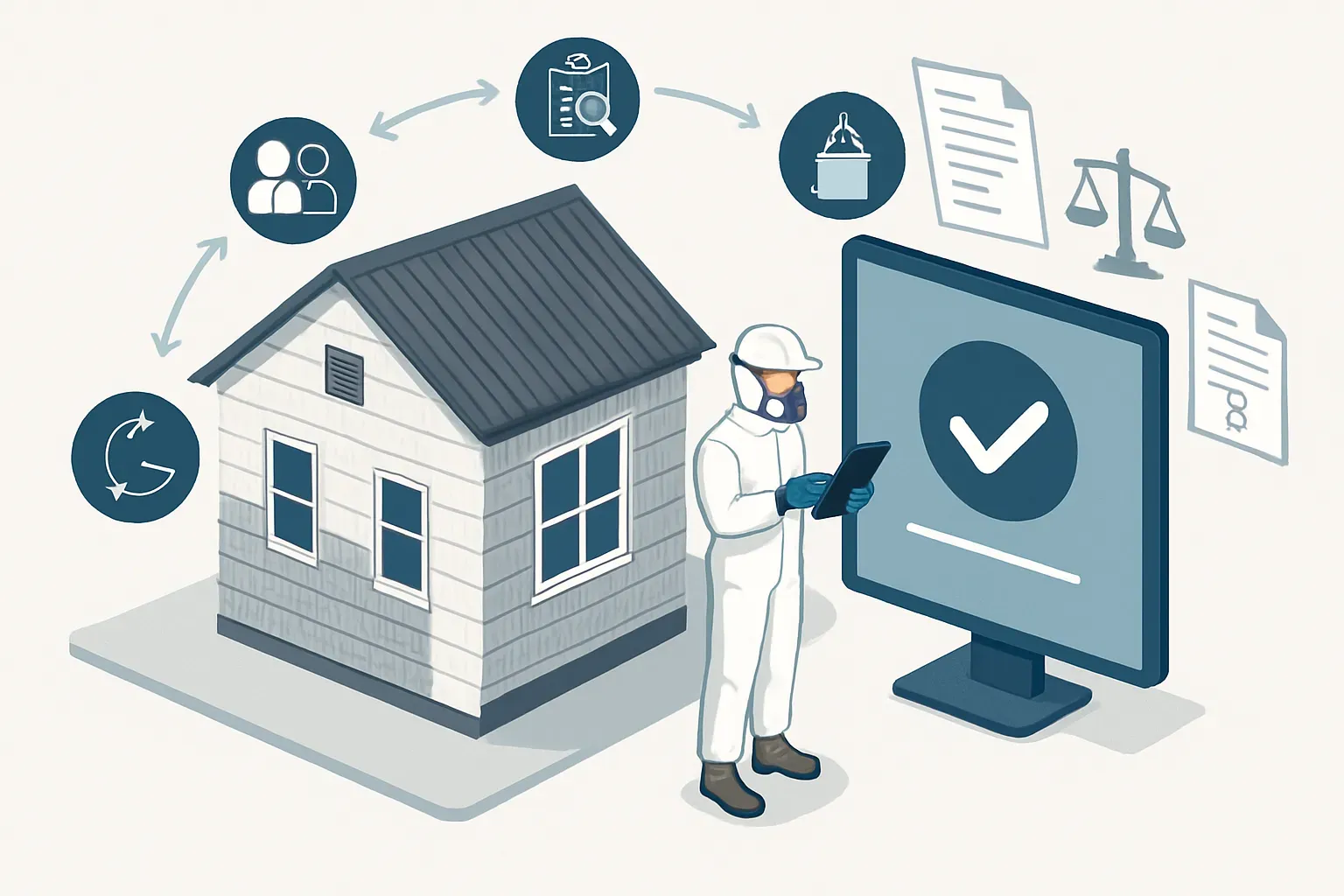 アスベスト含有が判明した場合の法的義務と対応の流れ