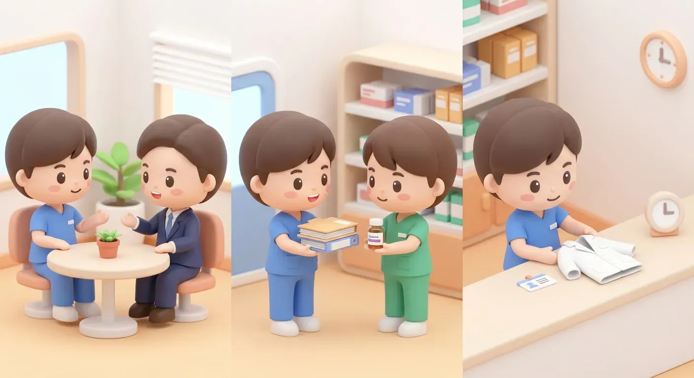 トラブルを回避！派遣薬剤師が円満に途中退職するための具体的な手順