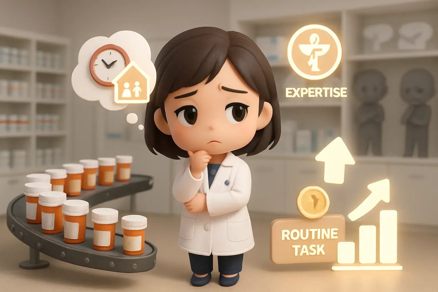 中堅薬剤師が「やりがいがない」と感じる5つの根本原因