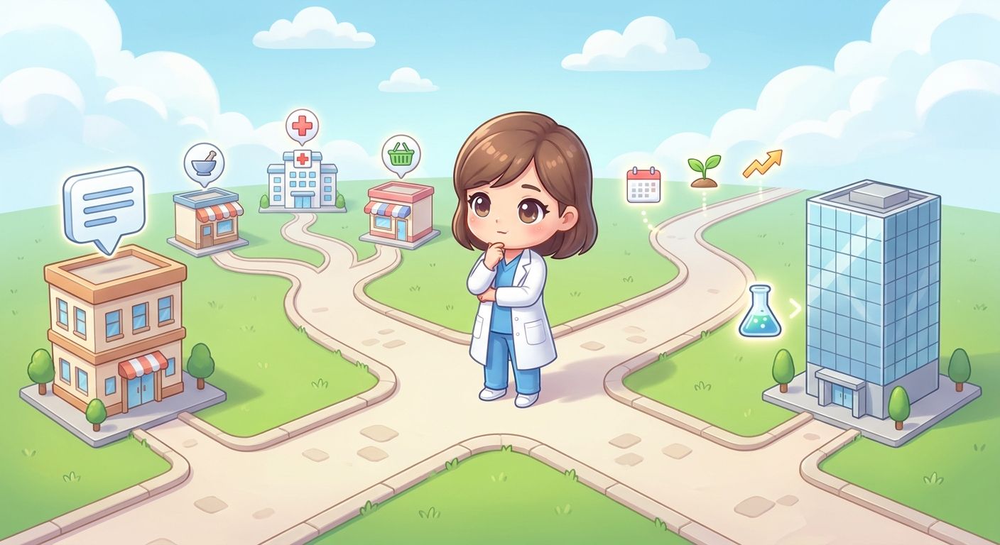 キャリアに迷ったときの「4つの選択肢」と将来のロードマップ